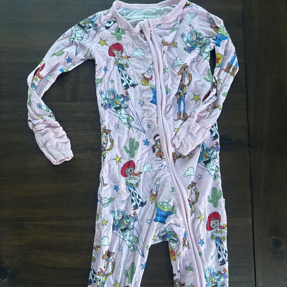 Little Sleepies Toy story zippy 12 to 18 months pink